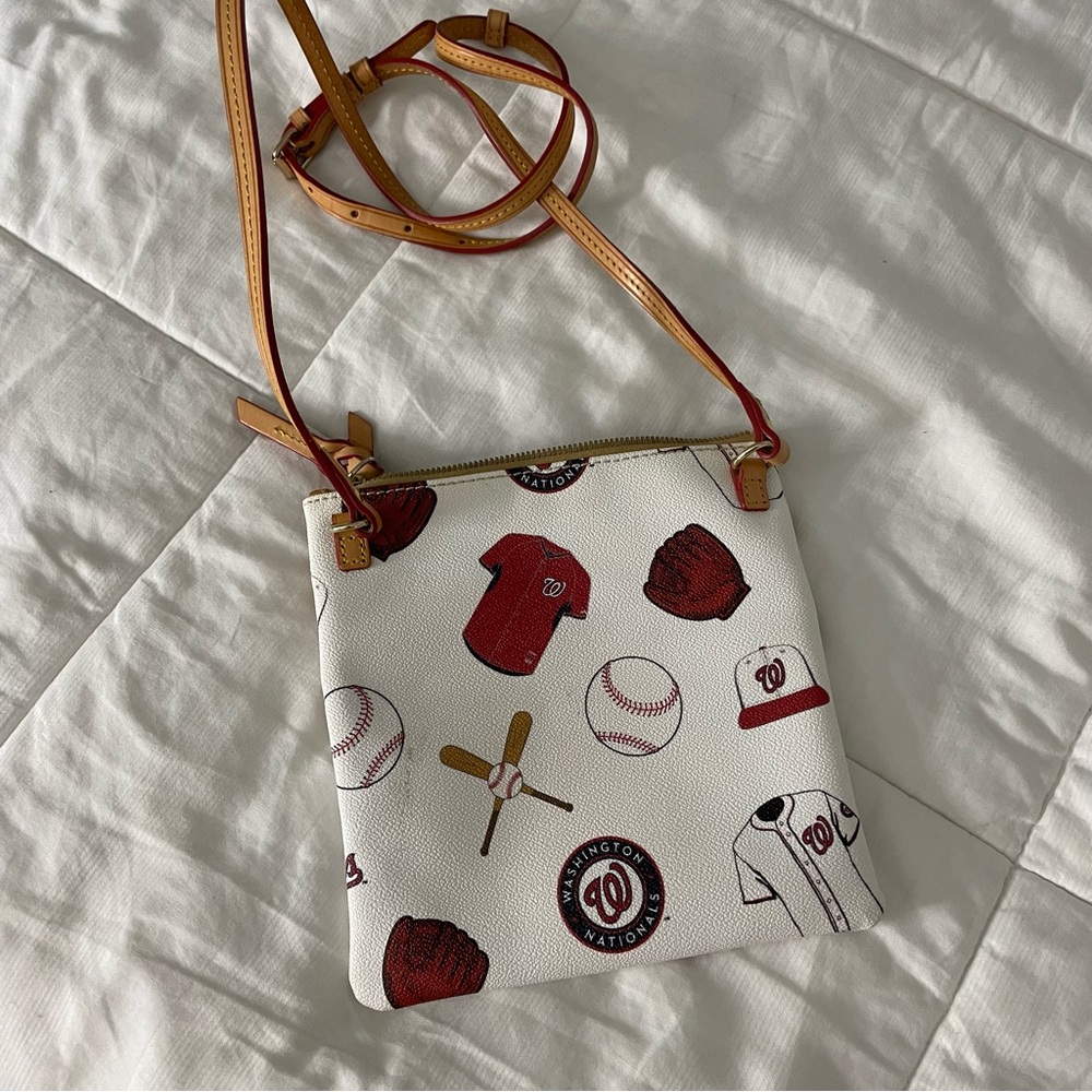 Dooney & Bourke Game Day Triple-Zip Crossbody - Picture 4 of 4